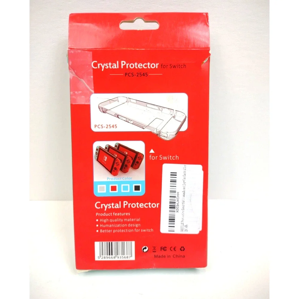 Crystal Clear Blue Case Protector for Switch PCS-2545 Dangan Rompa Bright Colors